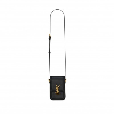 YSL SOLFERINO MINI BAG IN SMOOTH LEATHER 753963BWR0W1000 (18*11*5cm)
